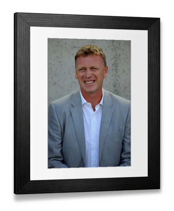 Framed Print : David Moyes and Everton Kick Off Pre-Season at Morecambe's Globe Arena Framed Print : David Moyes and Everton Kick Off Pre-Season at Morecambe's Globe Arena
