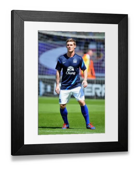 Framed Print : Conor McAleny in Action: Everton's Pre-Season Clash against Morecambe at Globe Arena Framed Print : Conor McAleny in Action: Everton's Pre-Season Clash against Morecambe at Globe Arena