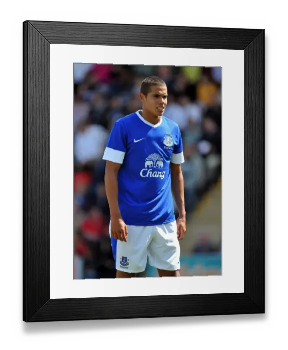 Framed Print : Jack Rodwell in Action: Everton's Pre-Season Victory over Morecambe at Globe Arena Framed Print : Jack Rodwell in Action: Everton's Pre-Season Victory over Morecambe at Globe Arena