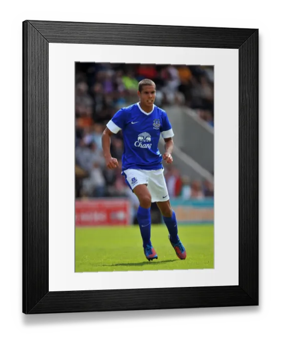 Framed Print : Jack Rodwell in Action: Everton's Pre-Season Clash against Morecambe at Globe Arena Framed Print : Jack Rodwell in Action: Everton's Pre-Season Clash against Morecambe at Globe Arena