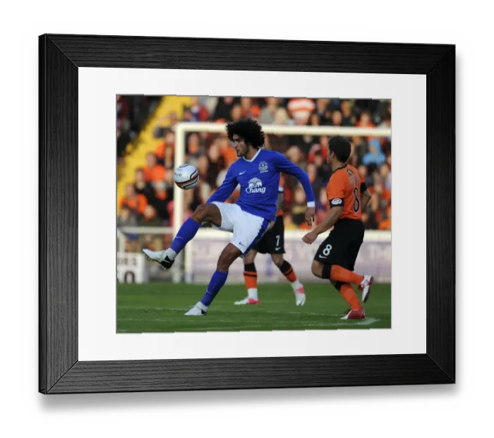 Framed Print : Marouane Fellaini in Action: Everton's Pre-Season Friendly at Tannadice Park Framed Print : Marouane Fellaini in Action: Everton's Pre-Season Friendly at Tannadice Park