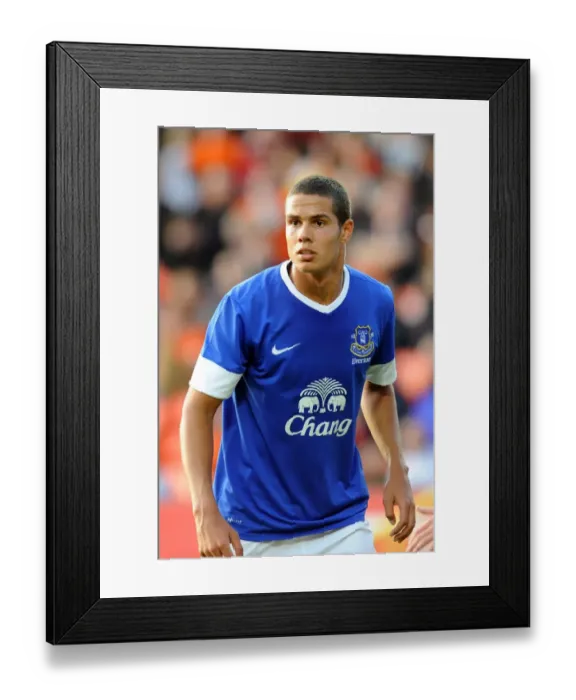 Framed Print : Jack Rodwell in Action: Everton's Pre-Season Clash against Dundee United at Tannadice Park Framed Print : Jack Rodwell in Action: Everton's Pre-Season Clash against Dundee United at Tannadice Park