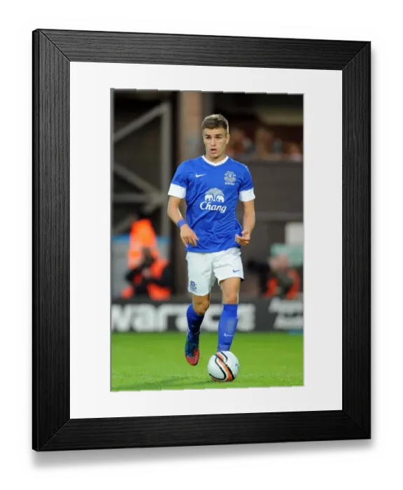 Framed Print : Luke Garbutt in Action: Everton's Pre-Season Friendly at Tannadice Park Against Dundee United Framed Print : Luke Garbutt in Action: Everton's Pre-Season Friendly at Tannadice Park Against Dundee United