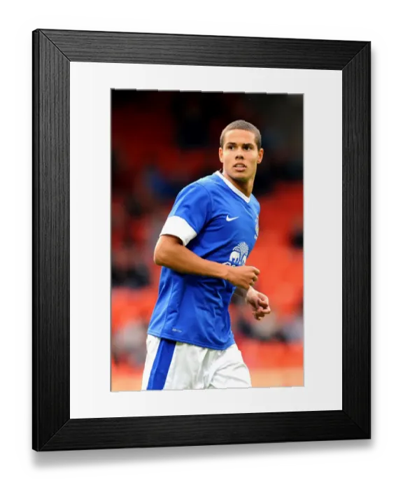 Framed Print : Jack Rodwell in Action: Everton's Pre-Season Battle at Tannadice Park Against Dundee United