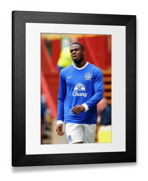 Framed Print : Everton's Victor Anichebe in Action at Fir Park Stadium: Everton vs Motherwell (Pre-Season Friendly) Framed Print : Everton's Victor Anichebe in Action at Fir Park Stadium: Everton vs Motherwell (Pre-Season Friendly)
