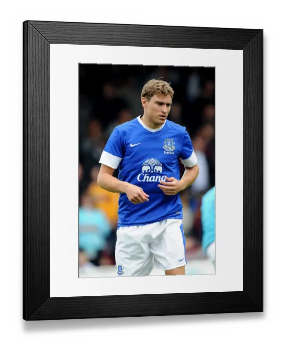 Framed Print : Nikica Jelavic Scores for Everton in Pre-Season Friendly Against Motherwell at Fir Park Stadium Framed Print : Nikica Jelavic Scores for Everton in Pre-Season Friendly Against Motherwell at Fir Park Stadium