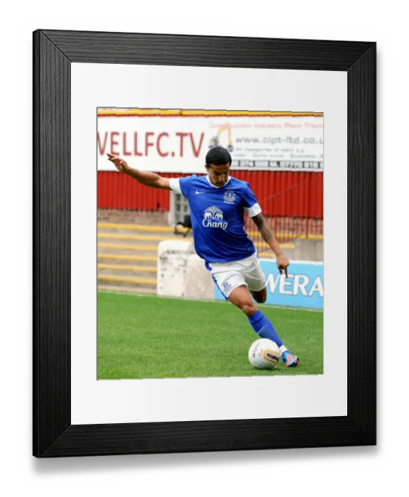 Framed Print : Tim Cahill's Pre-Season Battle: Everton vs Motherwell at Fir Park Framed Print : Tim Cahill's Pre-Season Battle: Everton vs Motherwell at Fir Park