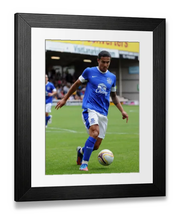 Framed Print : Tim Cahill's Determined Battle: Everton's Pre-Season Victory over Motherwell at Fir Park Framed Print : Tim Cahill's Determined Battle: Everton's Pre-Season Victory over Motherwell at Fir Park