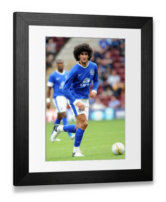 Framed Print : Marouane Fellaini's Pre-Season Battle: Everton vs Motherwell at Fir Park Stadium Framed Print : Marouane Fellaini's Pre-Season Battle: Everton vs Motherwell at Fir Park Stadium