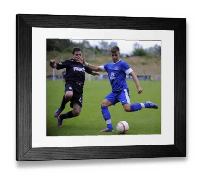 Framed Print : Pre Season Friendly - Partick Thistle v Everton Reserves - Firhill Stadium Framed Print : Pre Season Friendly - Partick Thistle v Everton Reserves - Firhill Stadium