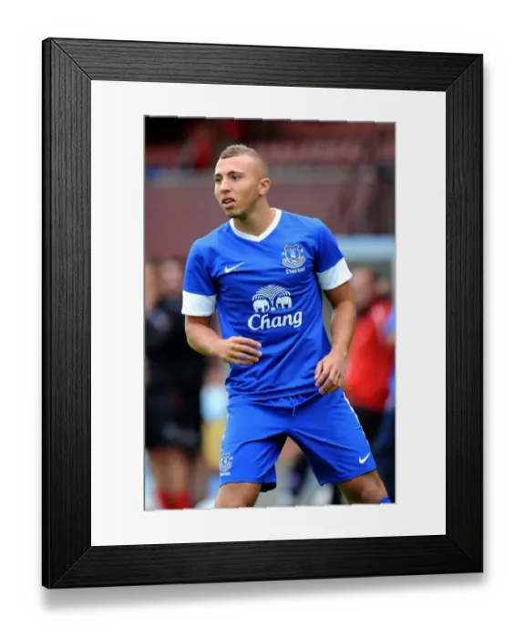 Framed Print : Hallam Hope Leads Everton Reserves Against Partick Thistle at Firhill Stadium - Pre-Season Friendly Framed Print : Hallam Hope Leads Everton Reserves Against Partick Thistle at Firhill Stadium - Pre-Season Friendly