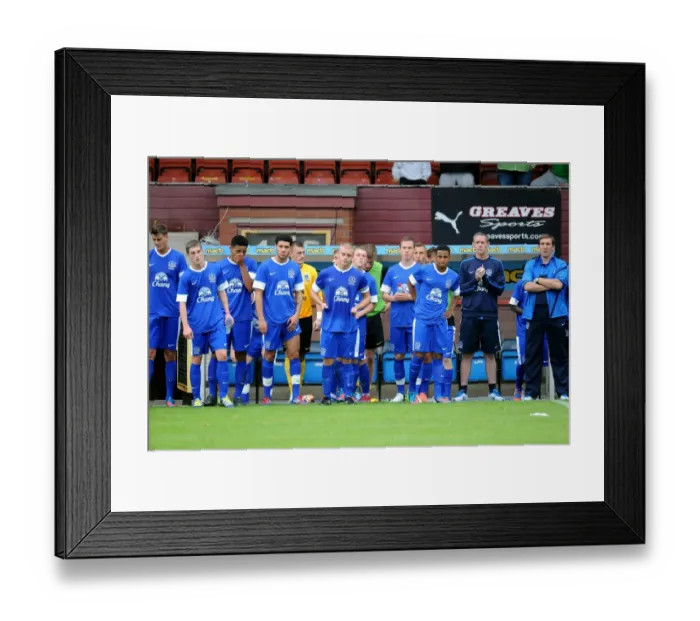 Framed Print : Alan Stubbs and David Weir Oversee Everton Reserves at Firhill Stadium Framed Print : Alan Stubbs and David Weir Oversee Everton Reserves at Firhill Stadium