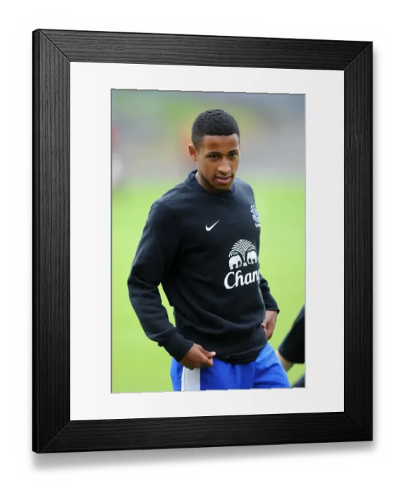 Framed Print : Everton's Ibou Touray Shines in Pre-Season Friendly Against Partick Thistle at Firhill Stadium Framed Print : Everton's Ibou Touray Shines in Pre-Season Friendly Against Partick Thistle at Firhill Stadium