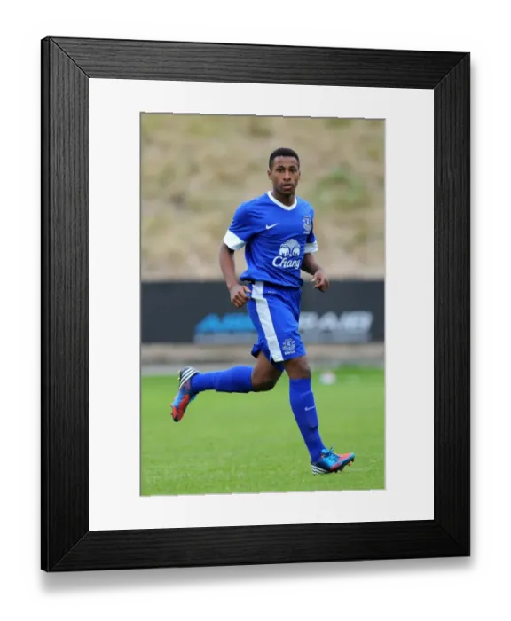 Framed Print : Ibou Touray Leads Everton Reserves in Pre-Season Friendly Against Partick Thistle at Firhill Stadium Framed Print : Ibou Touray Leads Everton Reserves in Pre-Season Friendly Against Partick Thistle at Firhill Stadium