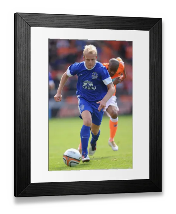 Framed Print : Everton's Tribute: Steven Naismith Honors Keith Southern at Blackpool's Bloomfield Road Framed Print : Everton's Tribute: Steven Naismith Honors Keith Southern at Blackpool's Bloomfield Road