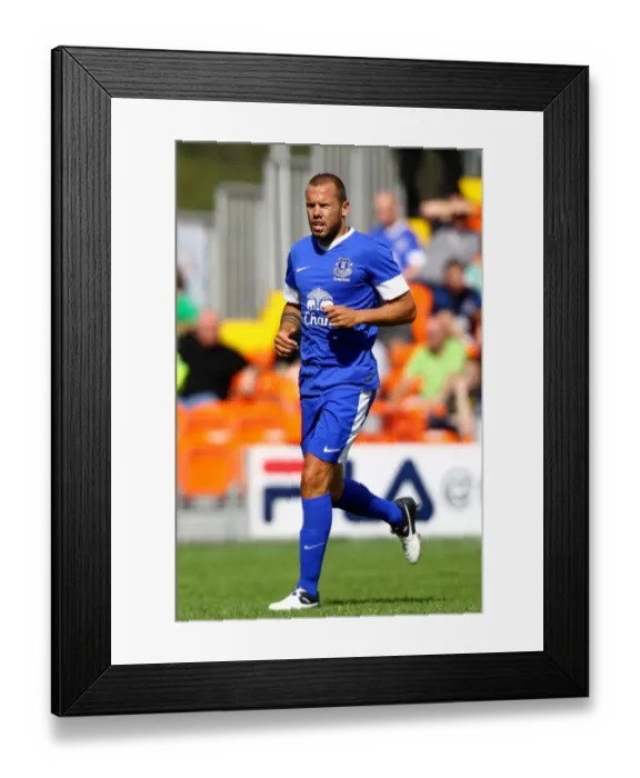 Framed Print : Johnny Heitinga Leads Everton in Keith Southern's Testimonial Match vs. Blackpool at Bloomfield Road Framed Print : Johnny Heitinga Leads Everton in Keith Southern's Testimonial Match vs. Blackpool at Bloomfield Road