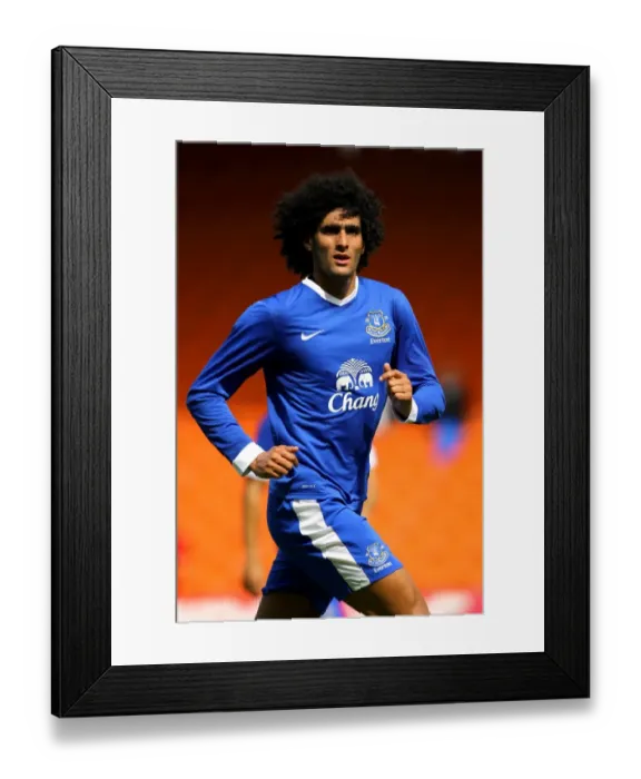 Framed Print : Marouane Fellaini, Everton Framed Print : Marouane Fellaini, Everton
