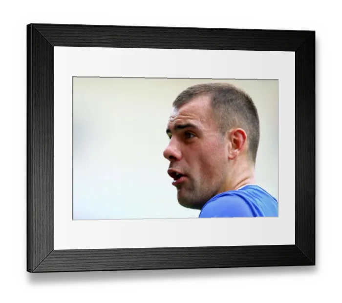 Framed Print : Darron Gibson at the Keith Southern Testimonial: Everton FC vs Blackpool, Bloomfield Road Framed Print : Darron Gibson at the Keith Southern Testimonial: Everton FC vs Blackpool, Bloomfield Road