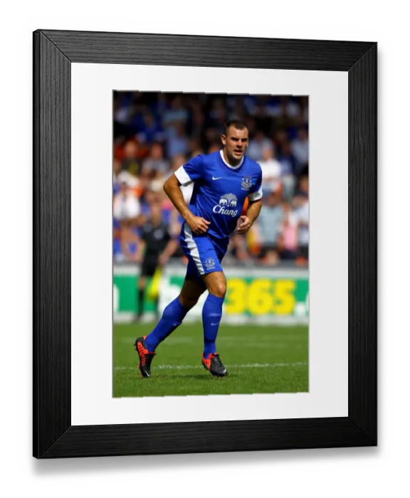 Framed Print : Darron Gibson Stars in Everton's Victory at Keith Southern's Testimonial: Everton vs. Blackpool at Bloomfield Road Framed Print : Darron Gibson Stars in Everton's Victory at Keith Southern's Testimonial: Everton vs. Blackpool at Bloomfield Road