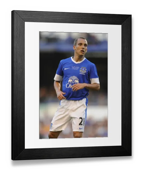Framed Print : Leon Osman in Action: Everton FC vs AEK Athens - Pre-Season Friendly at Goodison Park Framed Print : Leon Osman in Action: Everton FC vs AEK Athens - Pre-Season Friendly at Goodison Park