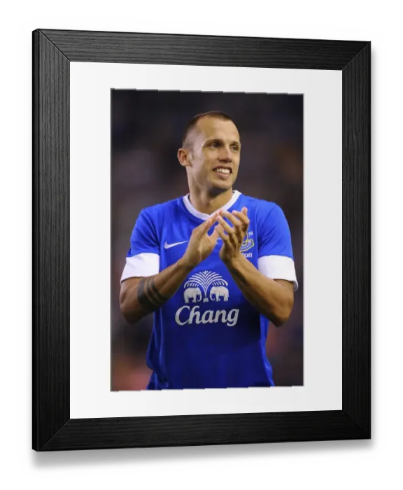 Framed Print : John Heitinga in Action: Everton vs AEK Athens Pre-Season Friendly at Goodison Park Framed Print : John Heitinga in Action: Everton vs AEK Athens Pre-Season Friendly at Goodison Park