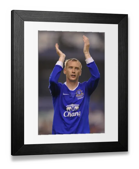 Framed Print : Tony Hibbert's Farewell: Everton FC vs AEK Athens at Goodison Park Framed Print : Tony Hibbert's Farewell: Everton FC vs AEK Athens at Goodison Park