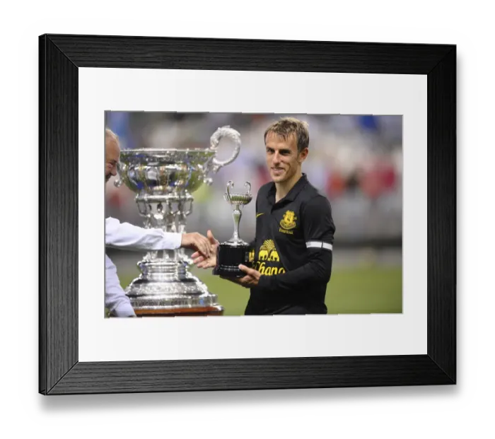Framed Print : Phil Neville's Pre-Season Triumph: Everton's Victory over Malaga CF Framed Print : Phil Neville's Pre-Season Triumph: Everton's Victory over Malaga CF