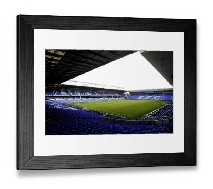 Framed Print : Goodison Park, home to Everton F. C Framed Print : Goodison Park, home to Everton F. C