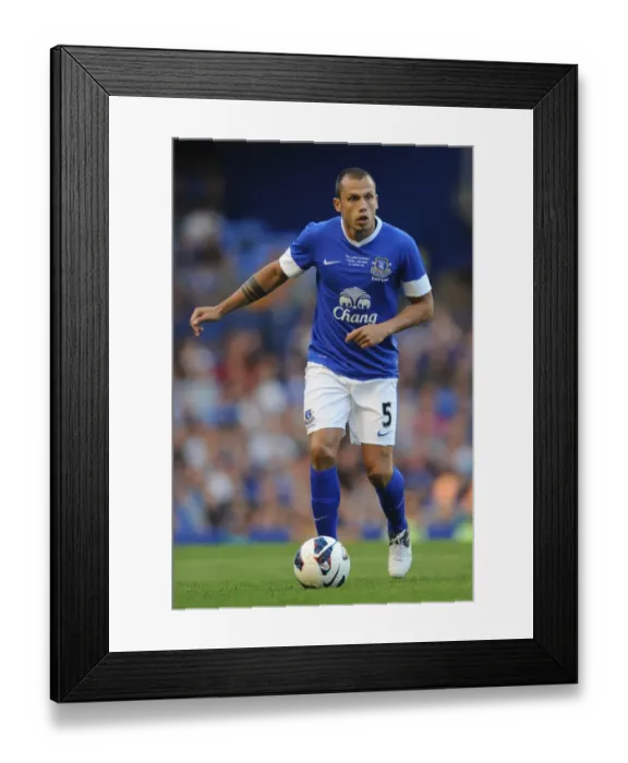 Framed Print : Johnny Heitinga in Action: Everton FC vs AEK Athens Pre-Season Friendly at Goodison Park Framed Print : Johnny Heitinga in Action: Everton FC vs AEK Athens Pre-Season Friendly at Goodison Park