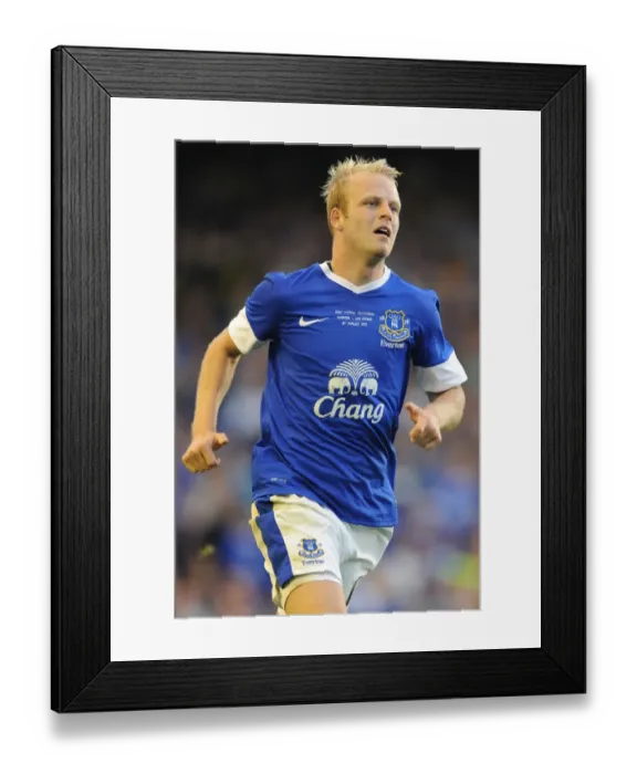 Framed Print : Steven Naismith in Action: Everton FC vs AEK Athens Pre-Season Friendly at Goodison Park Framed Print : Steven Naismith in Action: Everton FC vs AEK Athens Pre-Season Friendly at Goodison Park