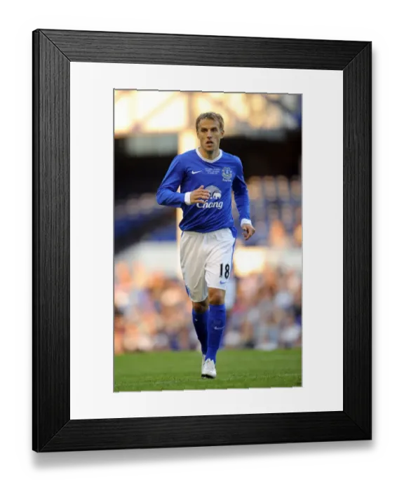 Framed Print : Phil Neville in Action: Everton FC vs AEK Athens - Pre-Season Friendly at Goodison Park Framed Print : Phil Neville in Action: Everton FC vs AEK Athens - Pre-Season Friendly at Goodison Park