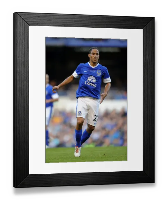 Framed Print : Steven Pienaar's Brilliant Performance: Everton FC vs AEK Athens Pre-Season Friendly at Goodison Park Framed Print : Steven Pienaar's Brilliant Performance: Everton FC vs AEK Athens Pre-Season Friendly at Goodison Park