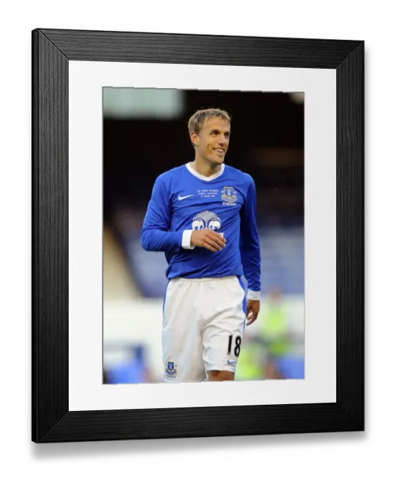 Framed Print : Everton's Phil Neville in Action: Everton vs AEK Athens Pre-Season Friendly at Goodison Park Framed Print : Everton's Phil Neville in Action: Everton vs AEK Athens Pre-Season Friendly at Goodison Park