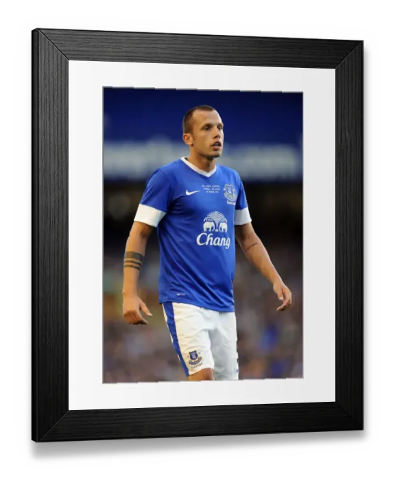 Framed Print : Everton's John Heitinga in Action: Pre-Season Clash Against AEK Athens at Goodison Park Framed Print : Everton's John Heitinga in Action: Pre-Season Clash Against AEK Athens at Goodison Park