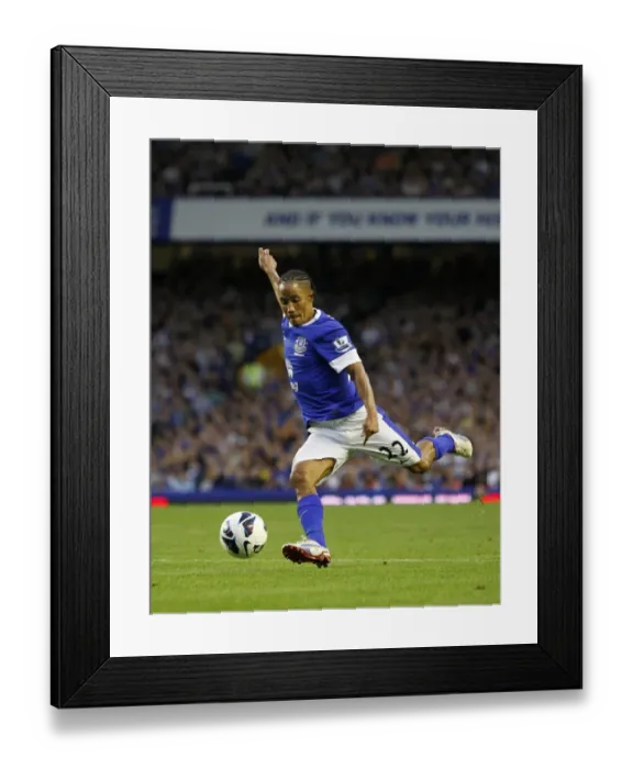 Framed Print : Steven Pienaar's Stunning Goal: Everton's 1-0 Victory Over Manchester United at Goodison Park (2012) Framed Print : Steven Pienaar's Stunning Goal: Everton's 1-0 Victory Over Manchester United at Goodison Park (2012)
