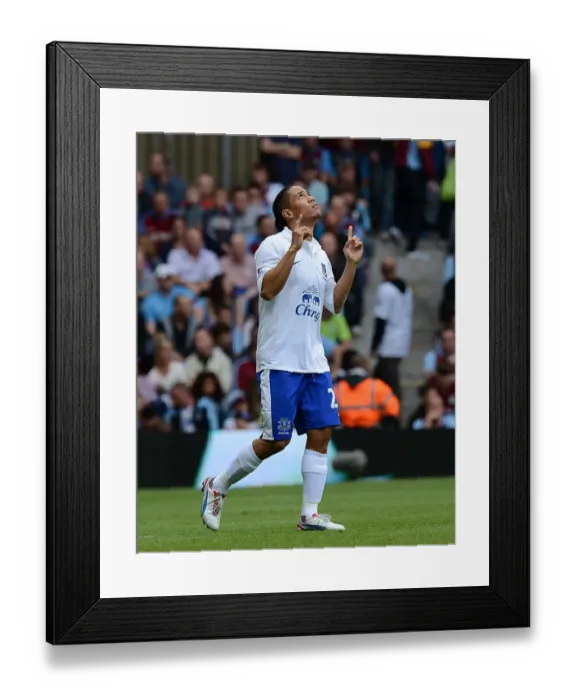 Framed Print : Steven Pienaar's Stunner: Everton's 3-1 Victory Over Aston Villa at Villa Park (Barclays Premier League, 2012) Framed Print : Steven Pienaar's Stunner: Everton's 3-1 Victory Over Aston Villa at Villa Park (Barclays Premier League, 2012)
