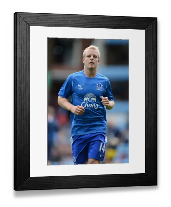 Framed Print : Everton's Triumph: Steven Naismith's Brace Lifts Everton over Aston Villa (3-1), August 25, 2012 - Villa Park, Premier League