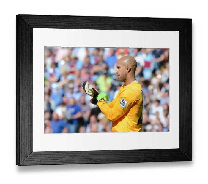 Framed Print : Tim Howard's Triumph: Everton's Thrilling 3-1 Victory Over Aston Villa (Barclays Premier League, 25-08-2012) Framed Print : Tim Howard's Triumph: Everton's Thrilling 3-1 Victory Over Aston Villa (Barclays Premier League, 25-08-2012)