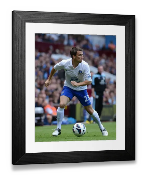 Framed Print : Leighton Baines Leadership: Everton's 3-1 Victory over Aston Villa (August 25, 2012, Barclays Premier League) Framed Print : Leighton Baines Leadership: Everton's 3-1 Victory over Aston Villa (August 25, 2012, Barclays Premier League)