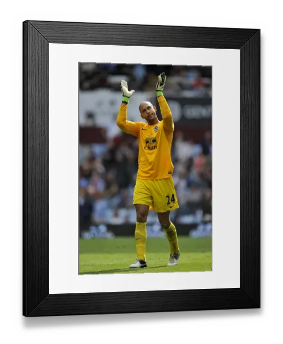 Framed Print : Tim Howard's Unforgettable Performance: Everton's 3-1 Victory over Aston Villa (Barclays Premier League, 25-08-2012) Framed Print : Tim Howard's Unforgettable Performance: Everton's 3-1 Victory over Aston Villa (Barclays Premier League, 25-08-2012)