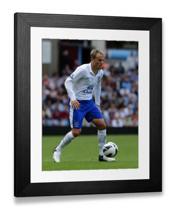 Framed Print : Phil Neville's Leadership: Everton's Triumph over Aston Villa (3-1, 25-08-2012) Framed Print : Phil Neville's Leadership: Everton's Triumph over Aston Villa (3-1, 25-08-2012)