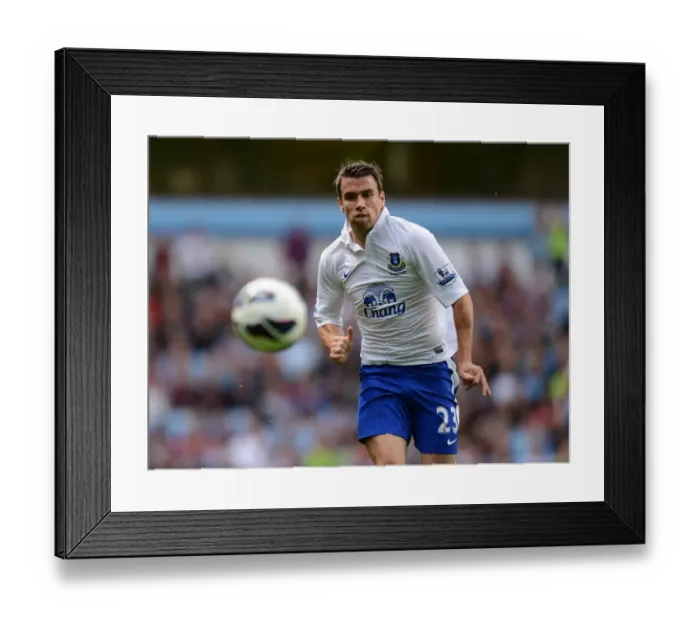 Framed Print : Seamus Coleman's Standout Performance: Everton's Triumph over Aston Villa (3-1) in the Barclays Premier League (August 25, 2012) Framed Print : Seamus Coleman's Standout Performance: Everton's Triumph over Aston Villa (3-1) in the Barclays Premier League (August 25, 2012)