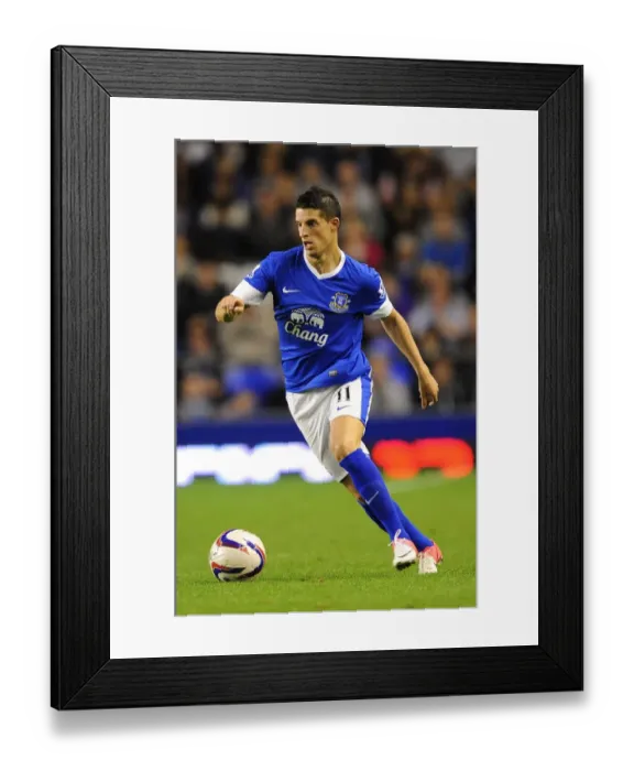 Framed Print : Kevin Mirallas Five-Goal Blitz: Everton Crush Leyton Orient 5-0 in Capital One Cup Framed Print : Kevin Mirallas Five-Goal Blitz: Everton Crush Leyton Orient 5-0 in Capital One Cup