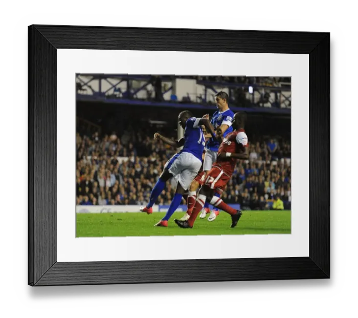 Framed Print : Magaye Gueye's Fifth Goal: Everton's 5-0 Thrashing of Leyton Orient in Capital One Cup Framed Print : Magaye Gueye's Fifth Goal: Everton's 5-0 Thrashing of Leyton Orient in Capital One Cup