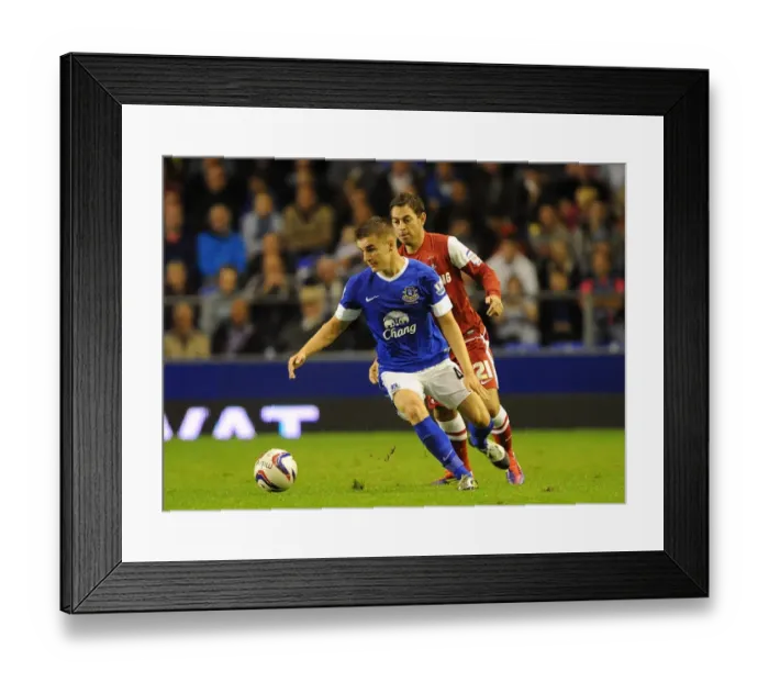 Framed Print : Battle at Goodison Park: Luke Garbutt vs Lee Cook - Everton's Dominant 5-0 Victory over Leyton Orient (Capital One Cup, 2012) Framed Print : Battle at Goodison Park: Luke Garbutt vs Lee Cook - Everton's Dominant 5-0 Victory over Leyton Orient (Capital One Cup, 2012)