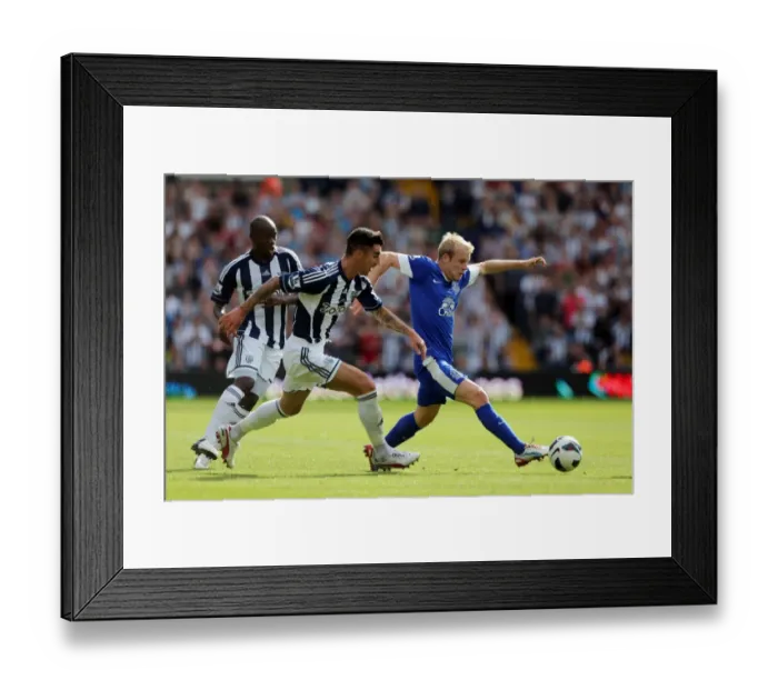Framed Print : Naismith vs Ridgewell: A Football Rivalry at The Hawthorns - Everton vs West Bromwich Albion, Premier League 2012 (West Bromwich Albion 2-0 Everton) Framed Print : Naismith vs Ridgewell: A Football Rivalry at The Hawthorns - Everton vs West Bromwich Albion, Premier League 2012 (West Bromwich Albion 2-0 Everton)