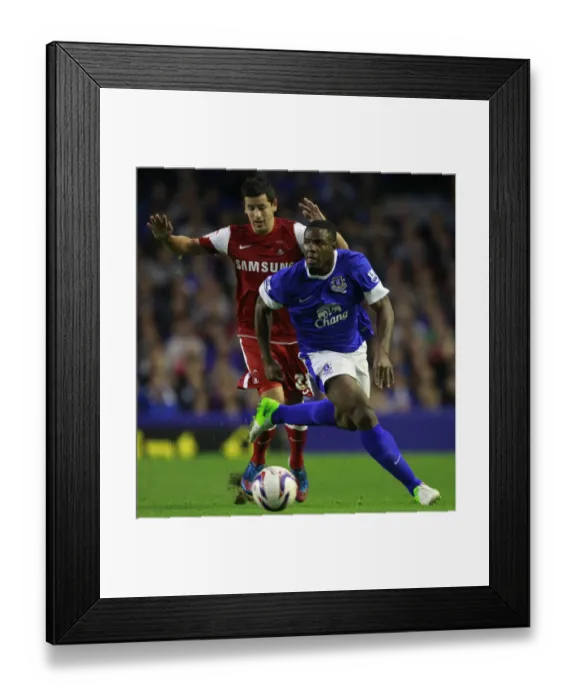 Framed Print : Anichebe vs. James: Everton's Dominance over Leyton Orient in Capital One Cup Clash Framed Print : Anichebe vs. James: Everton's Dominance over Leyton Orient in Capital One Cup Clash