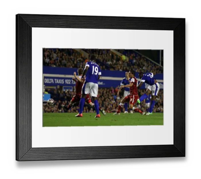 Framed Print : Anichebe's Brace: Everton Thrashes Leyton Orient 5-0 in Capital One Cup Framed Print : Anichebe's Brace: Everton Thrashes Leyton Orient 5-0 in Capital One Cup