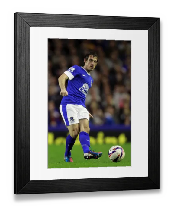 Framed Print : Leighton Baines and Everton's 5-0 Capital One Cup Triumph over Leyton Orient (29-08-2012) Framed Print : Leighton Baines and Everton's 5-0 Capital One Cup Triumph over Leyton Orient (29-08-2012)