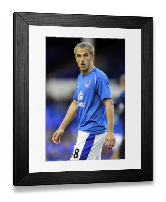 Framed Print : Phil Neville's Focus: Everton's 5-0 Capital One Cup Victory at Goodison Park (August 29, 2012) Framed Print : Phil Neville's Focus: Everton's 5-0 Capital One Cup Victory at Goodison Park (August 29, 2012)